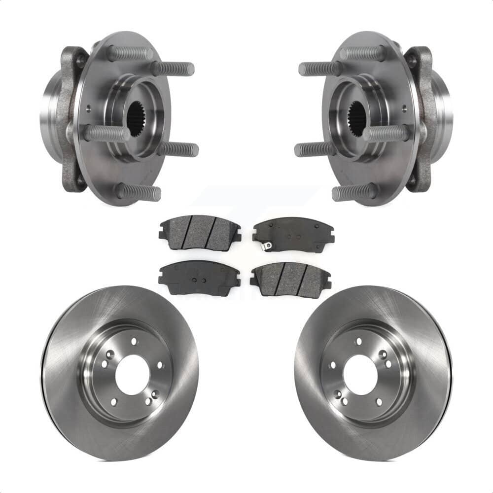 Transit Auto - KBB-114109 - Front Wheel Bearing and Hub Assembly Kits