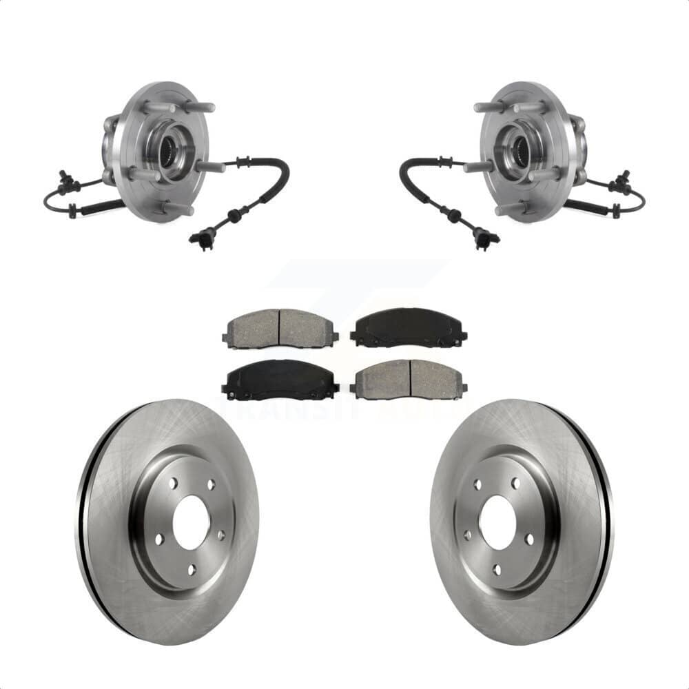 Transit Auto - KBB-114122 - Front Wheel Bearing and Hub Assembly Kits
