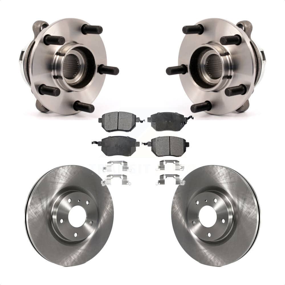 Transit Auto - KBB-114125 - Front Wheel Bearing and Hub Assembly Kits