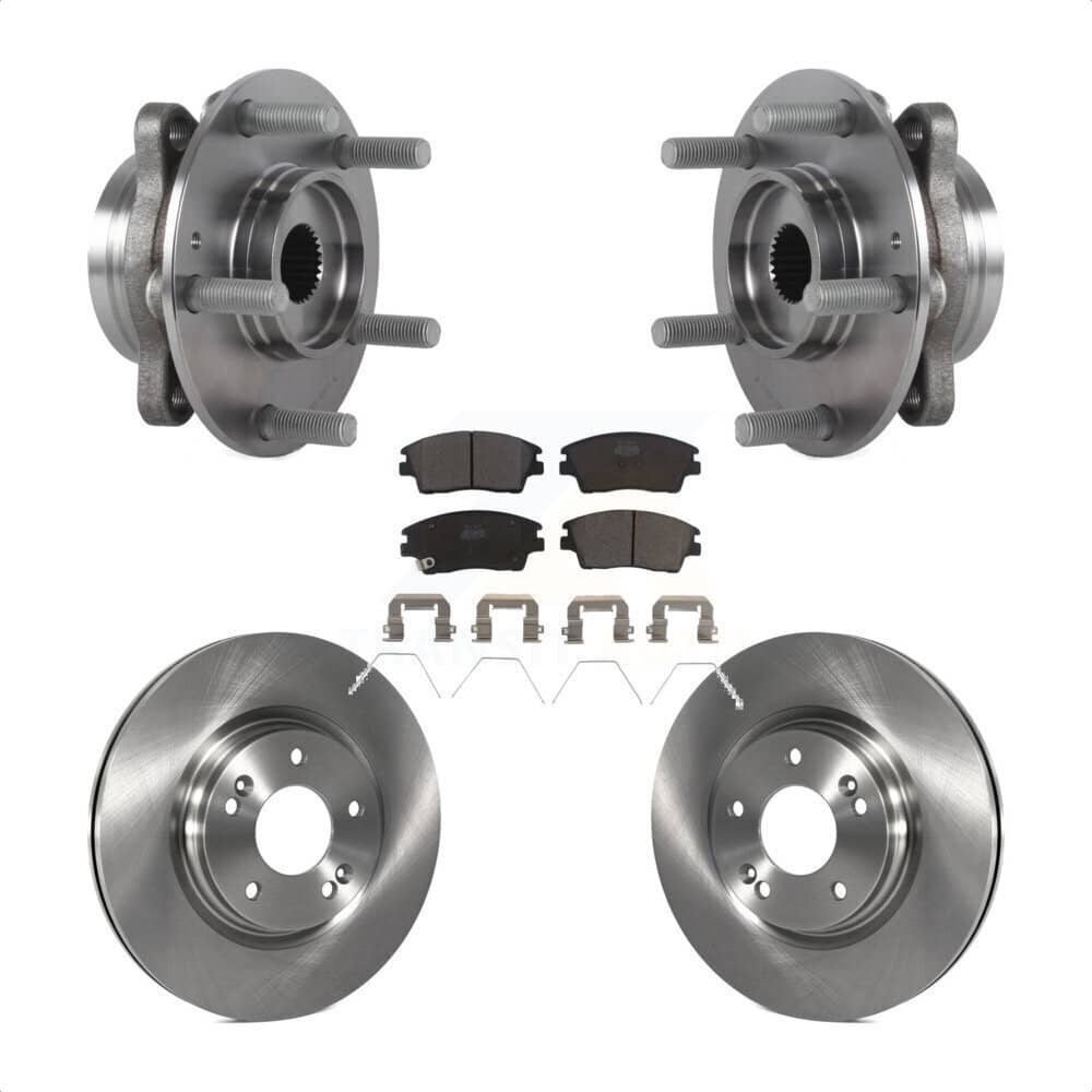 Transit Auto - KBB-114153 - Front Wheel Bearing and Hub Assembly Kits