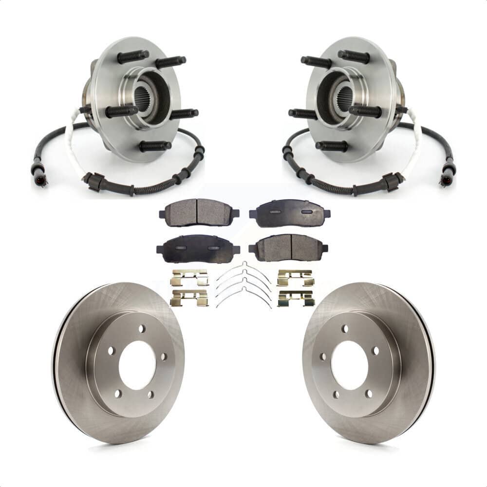 Transit Auto - KBB-114158 - Front Wheel Bearing and Hub Assembly Kits