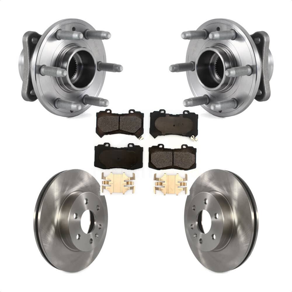 Transit Auto - KBB-114166 - Front Wheel Bearing and Hub Assembly Kits