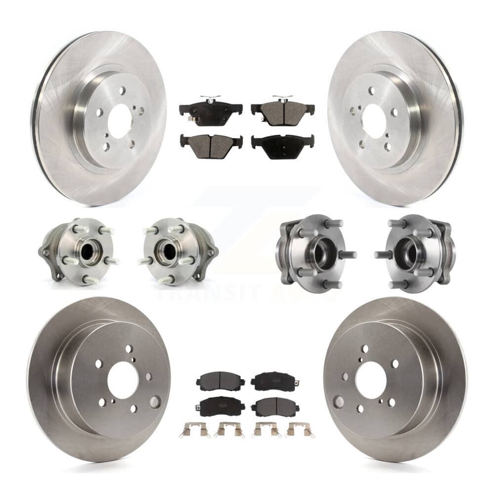 Transit Auto - KBB-114418 - Front and Rear Wheel Bearing and Hub Assembly Kits
