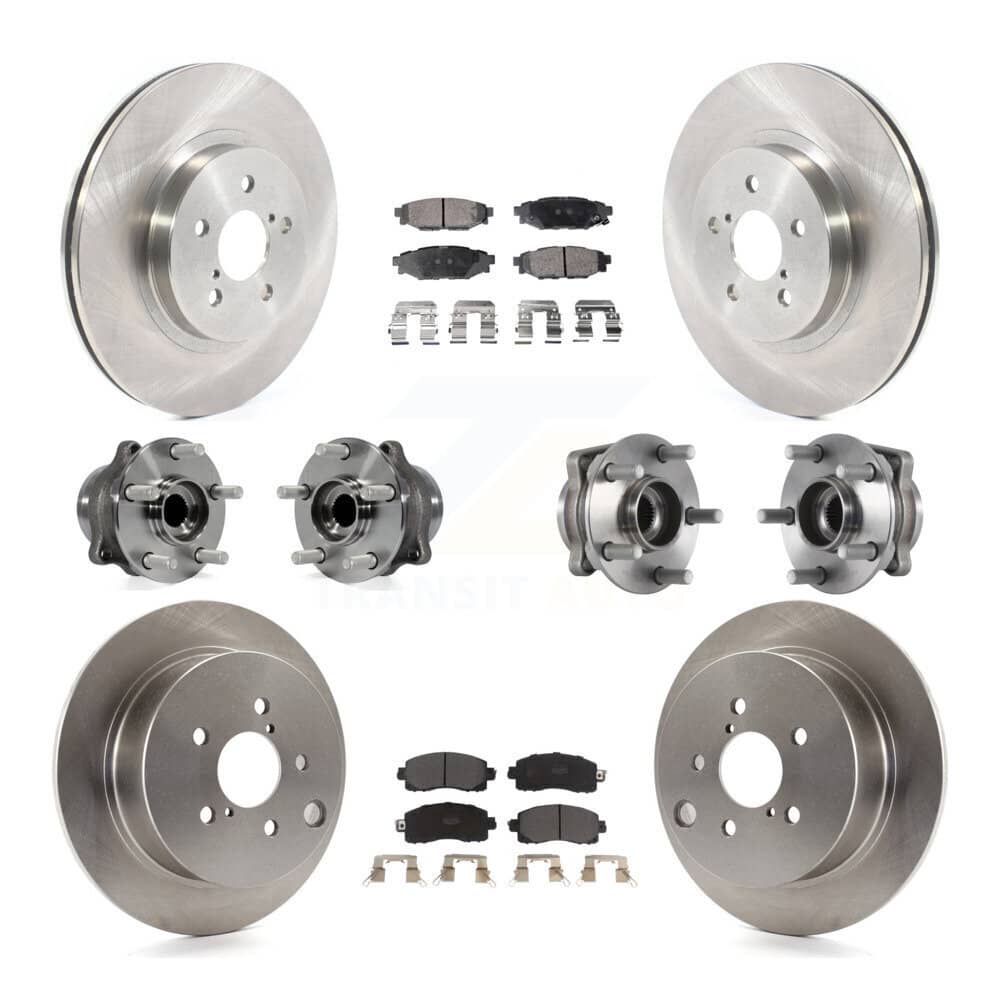 Transit Auto - KBB-114422 - Front and Rear Wheel Bearing and Hub Assembly Kits