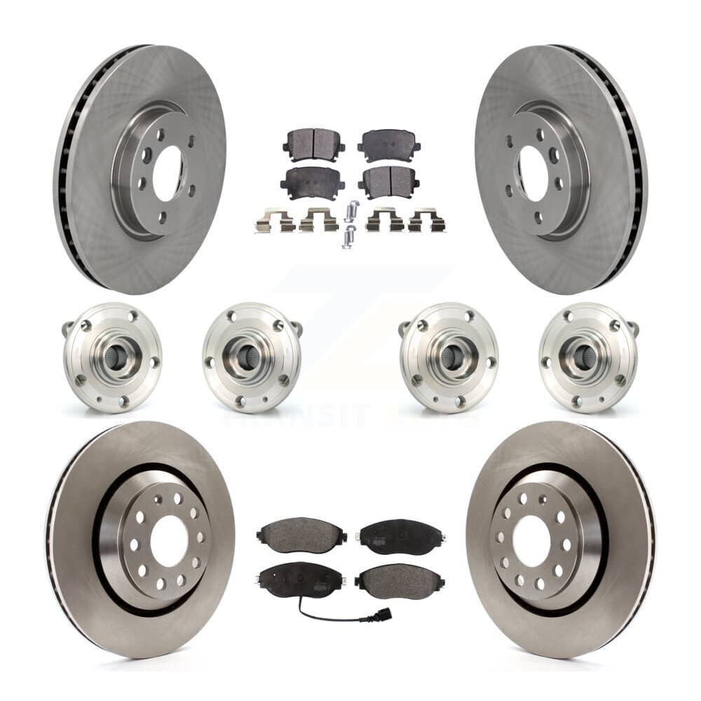Transit Auto - KBB-114429 - Front and Rear Wheel Bearing and Hub Assembly Kits