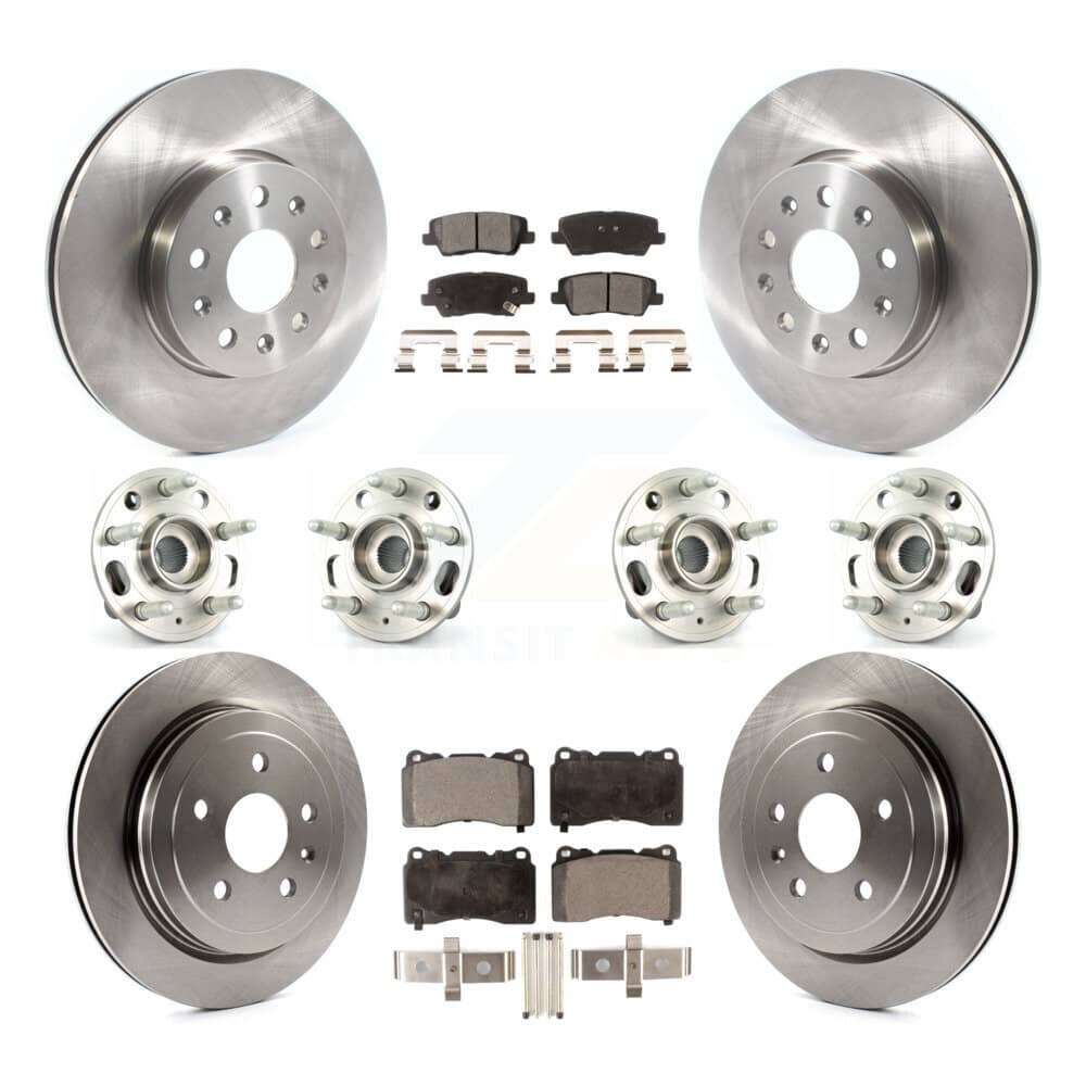 Transit Auto - KBB-114436 - Front and Rear Wheel Bearing and Hub Assembly Kits