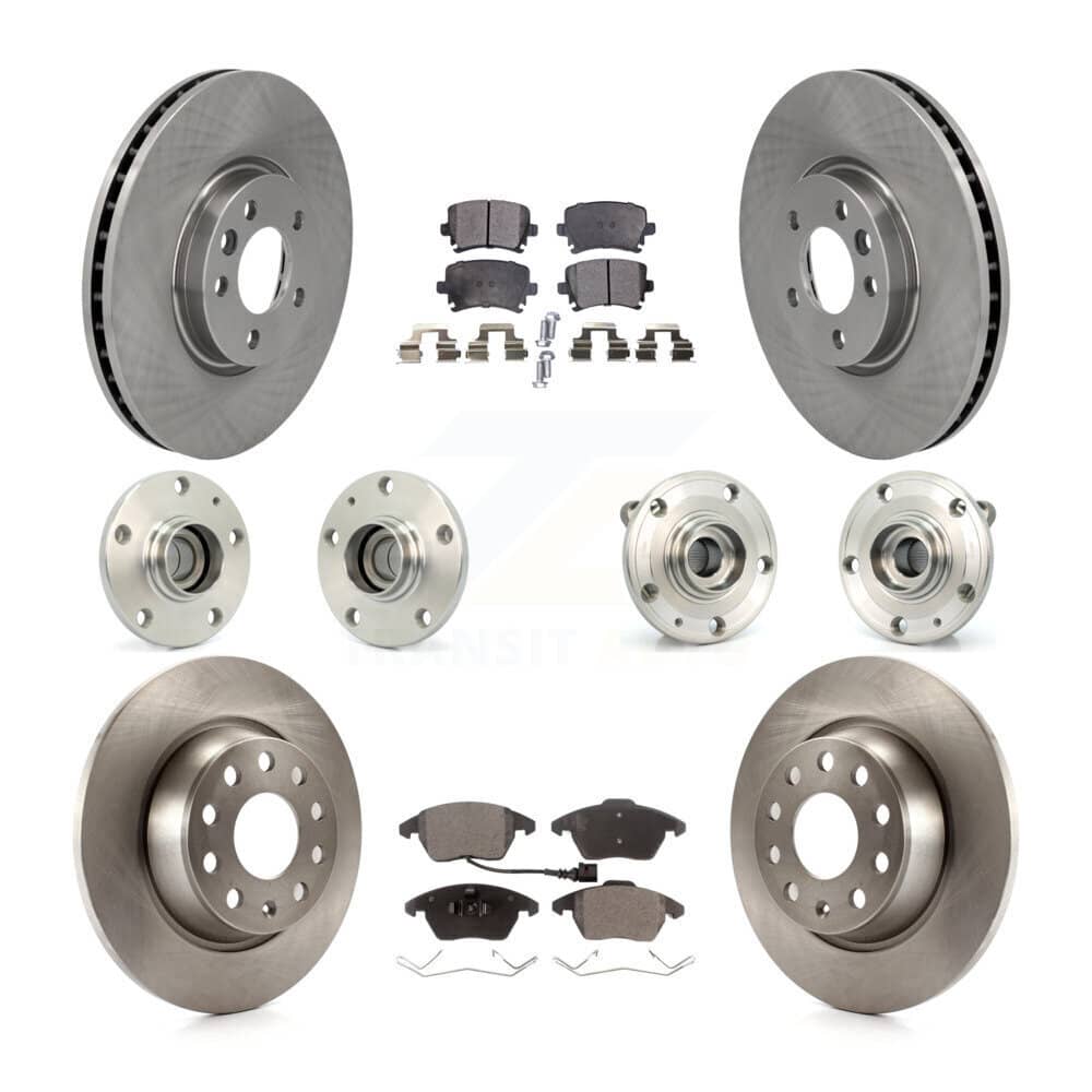 Transit Auto - KBB-114470 - Front and Rear Wheel Bearing and Hub Assembly Kits