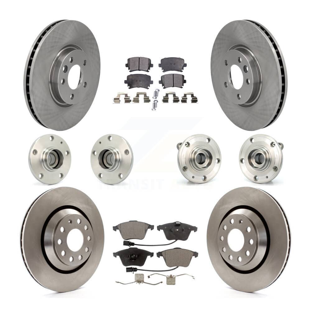 Transit Auto - KBB-114471 - Front and Rear Wheel Bearing and Hub Assembly Kits
