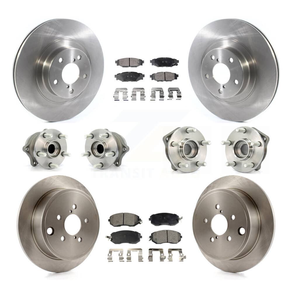 Transit Auto - KBB-114476 - Front and Rear Wheel Bearing and Hub Assembly Kits