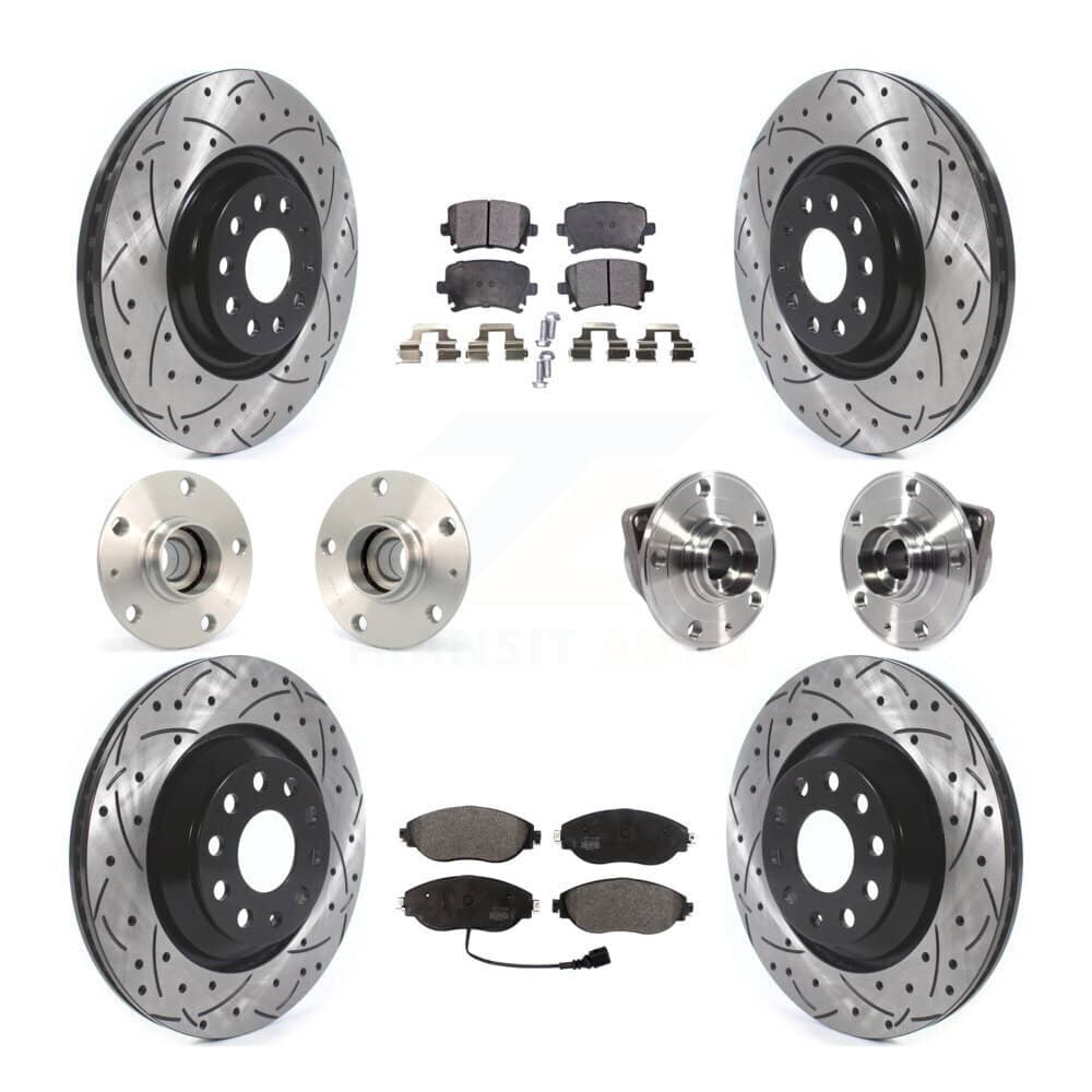 Transit Auto - KBB-114499 - Front and Rear Wheel Bearing and Hub Assembly Kits