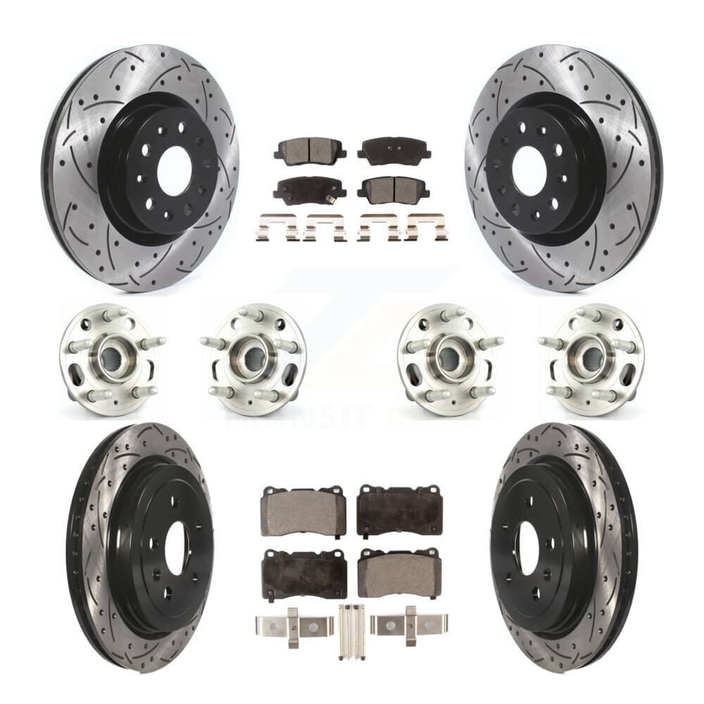 Transit Auto - KBB-114511 - Front and Rear Wheel Bearing and Hub Assembly Kits
