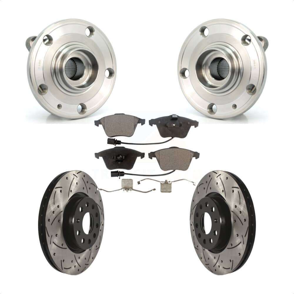 Transit Auto - KBB-114581 - Front Wheel Bearing and Hub Assembly Kits