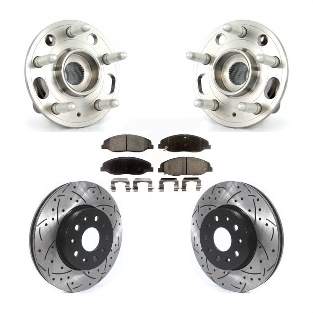 Transit Auto - KBB-114593 - Front Wheel Bearing and Hub Assembly Kits