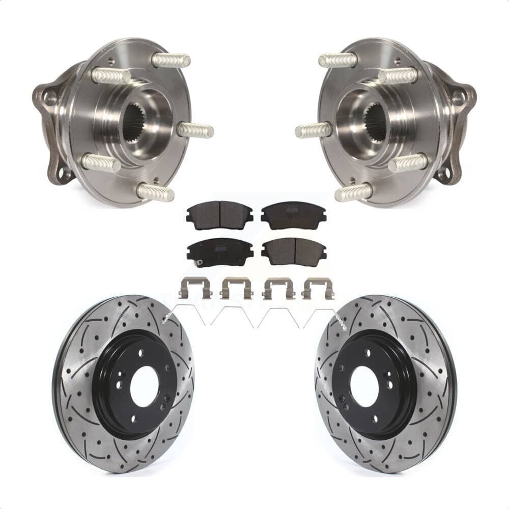 Transit Auto - KBB-114597 - Front Wheel Bearing and Hub Assembly Kits
