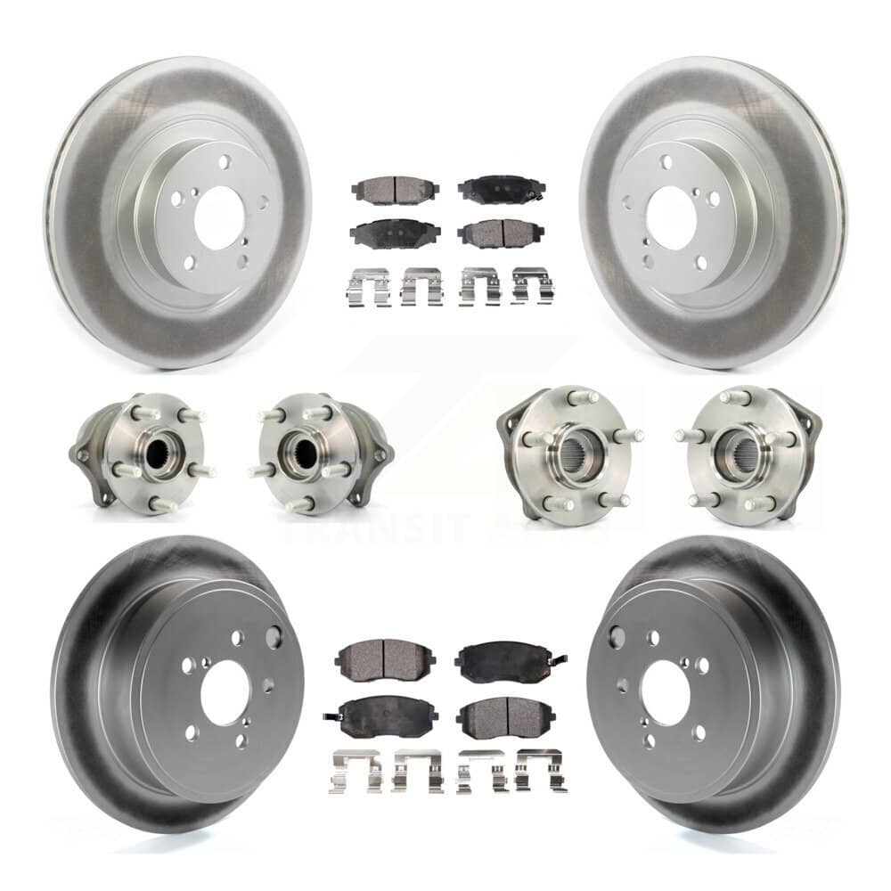 Transit Auto - KBB-114614 - Front and Rear Wheel Bearing and Hub Assembly Kits