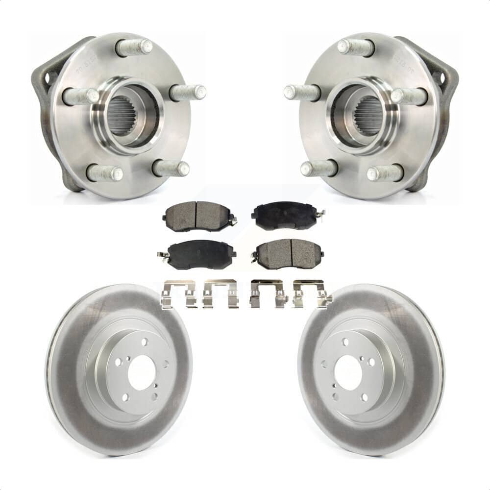 Transit Auto - KBB-114630 - Front Wheel Bearing and Hub Assembly Kits