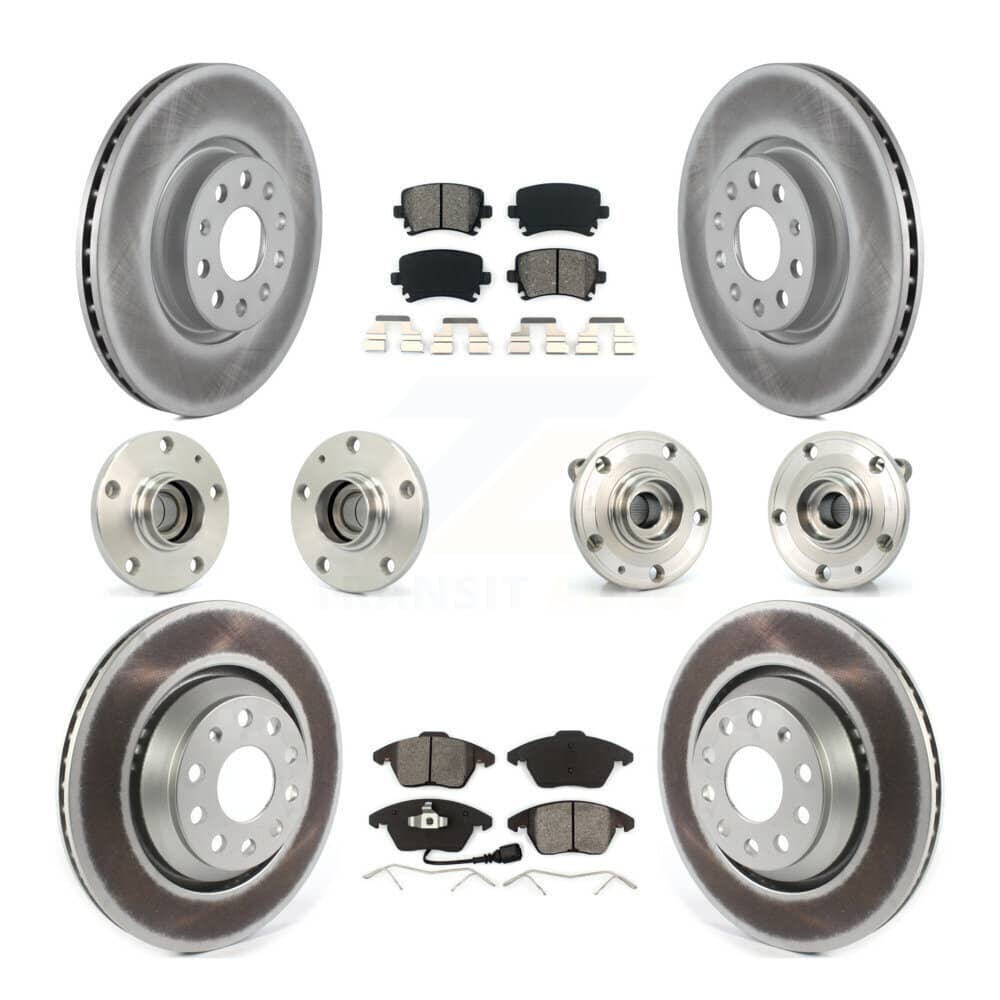 Transit Auto - KBB-114665 - Front and Rear Wheel Bearing and Hub Assembly Kits