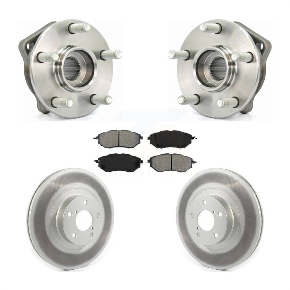 Transit Auto - KBB-114690 - Front Wheel Bearing and Hub Assembly Kits
