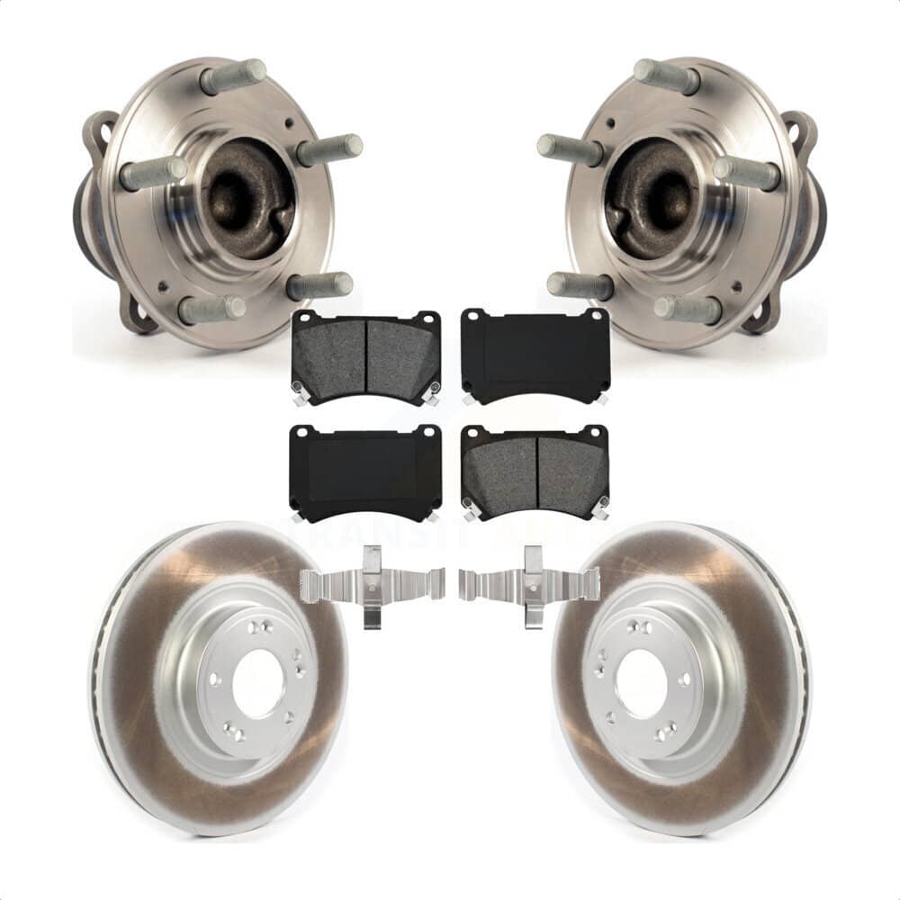 Transit Auto - KBB-114696 - Front Wheel Bearing and Hub Assembly Kits