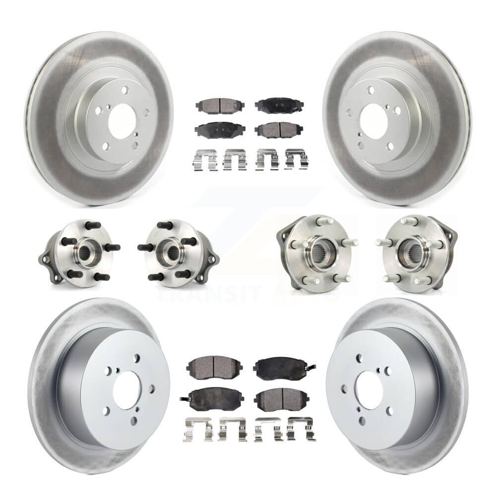 Transit Auto - KBB-114716 - Front and Rear Wheel Bearing and Hub Assembly Kits