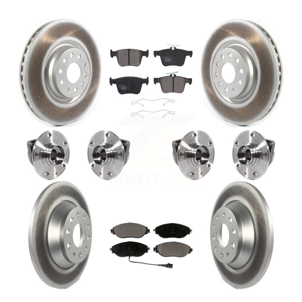 Transit Auto - KBB-114758 - Front and Rear Wheel Bearing and Hub Assembly Kits