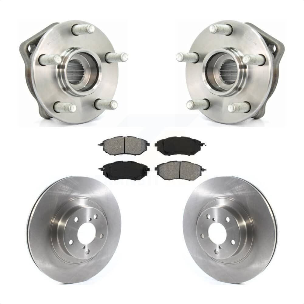 Transit Auto - KBB-114829 - Front Wheel Bearing and Hub Assembly Kits