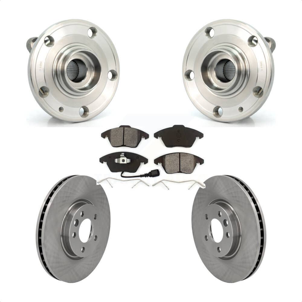 Transit Auto - KBB-114832 - Front Wheel Bearing and Hub Assembly Kits