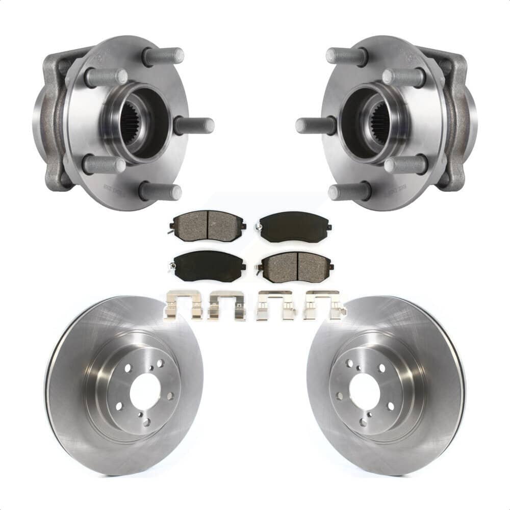 Transit Auto - KBB-114849 - Front Wheel Bearing and Hub Assembly Kits
