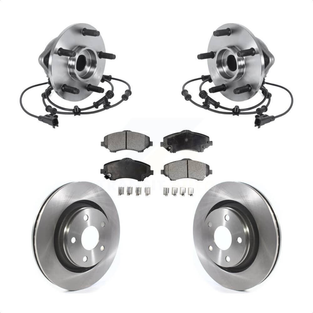 Transit Auto - KBB-114879 - Front Wheel Bearing and Hub Assembly Kits
