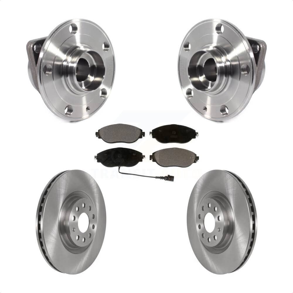 Transit Auto - KBB-114880 - Front Wheel Bearing and Hub Assembly Kits