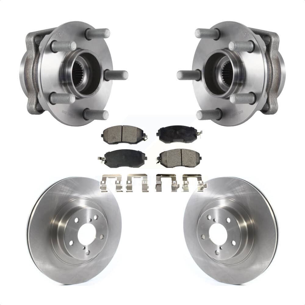 Transit Auto - KBB-114884 - Front Wheel Bearing and Hub Assembly Kits