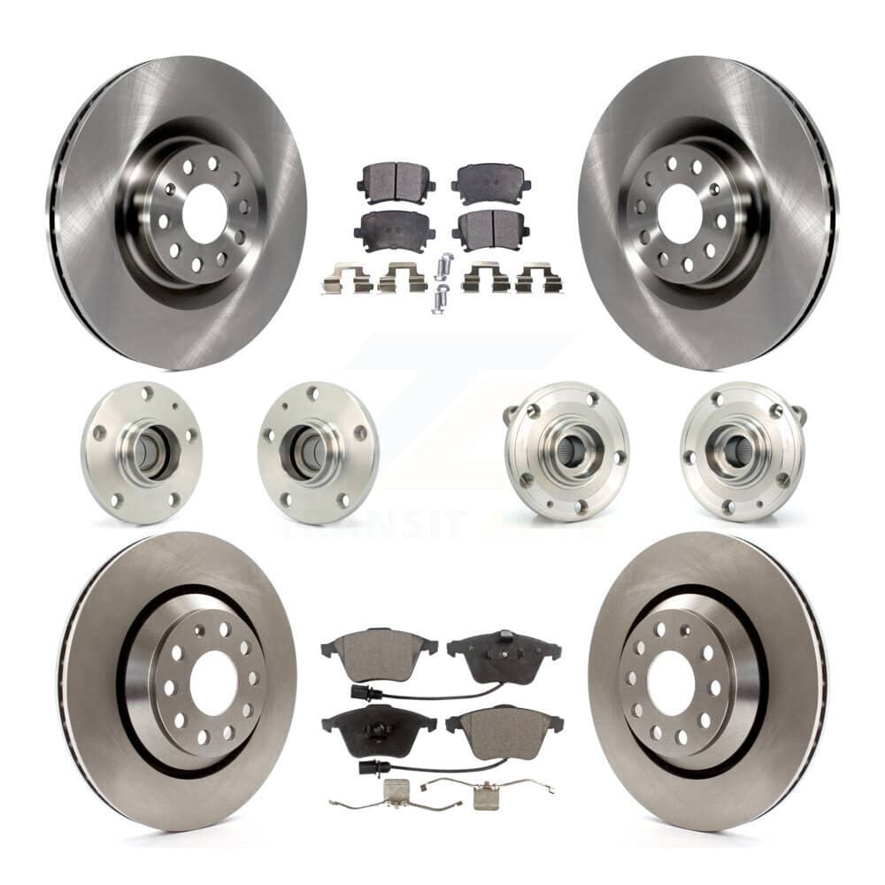 Transit Auto - KBB-114915 - Front and Rear Wheel Bearing and Hub Assembly Kits