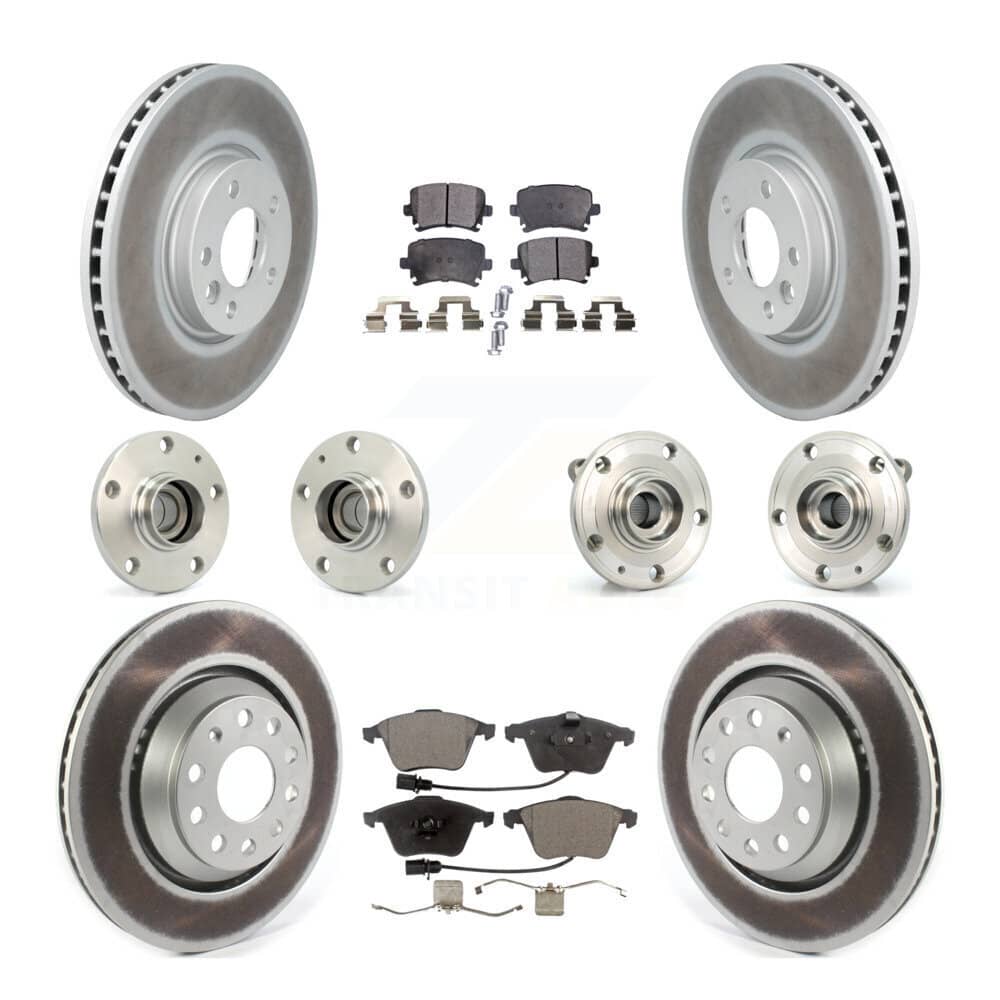 Transit Auto - KBB-114934 - Front and Rear Wheel Bearing and Hub Assembly Kits
