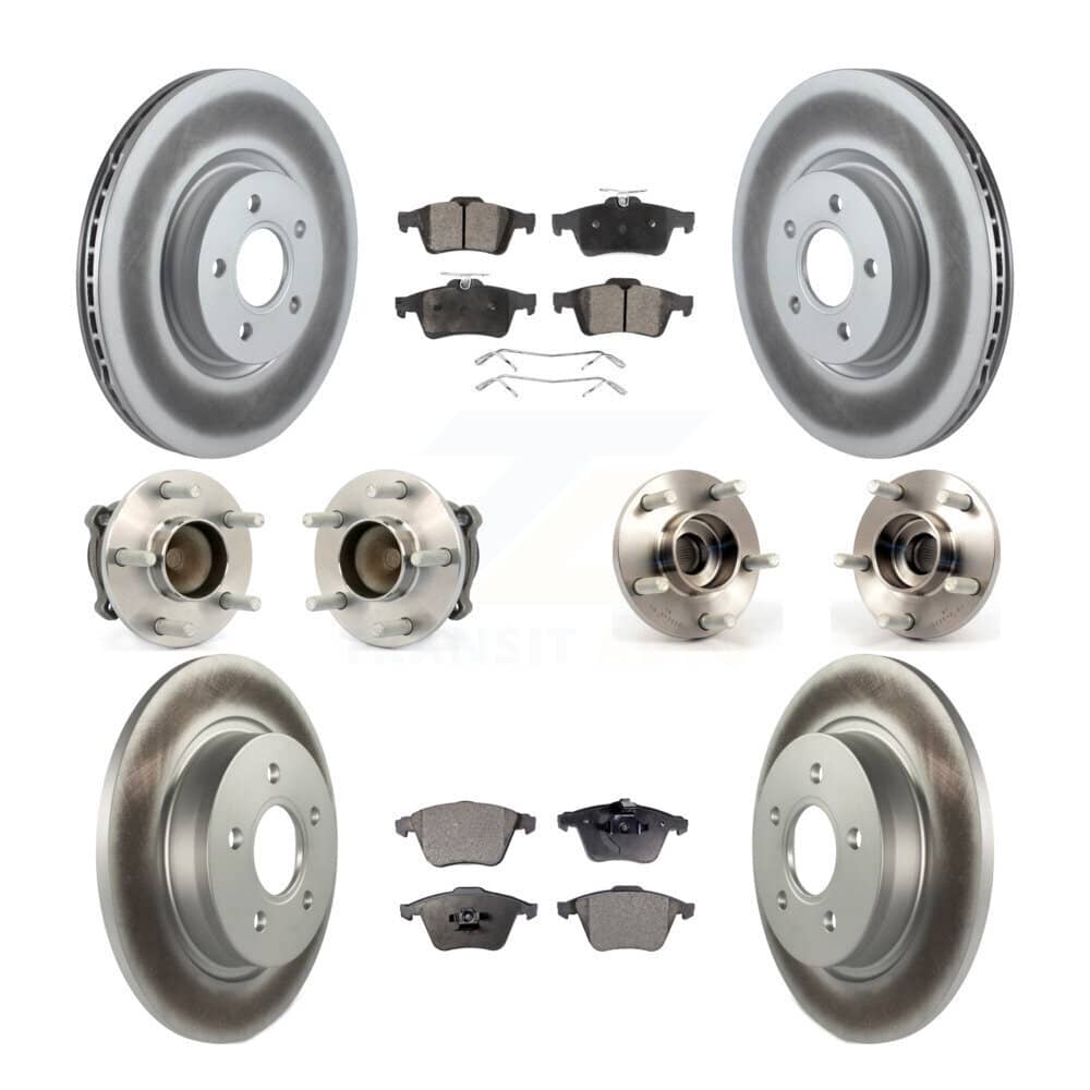 Transit Auto - KBB-114935 - Front and Rear Wheel Bearing and Hub Assembly Kits