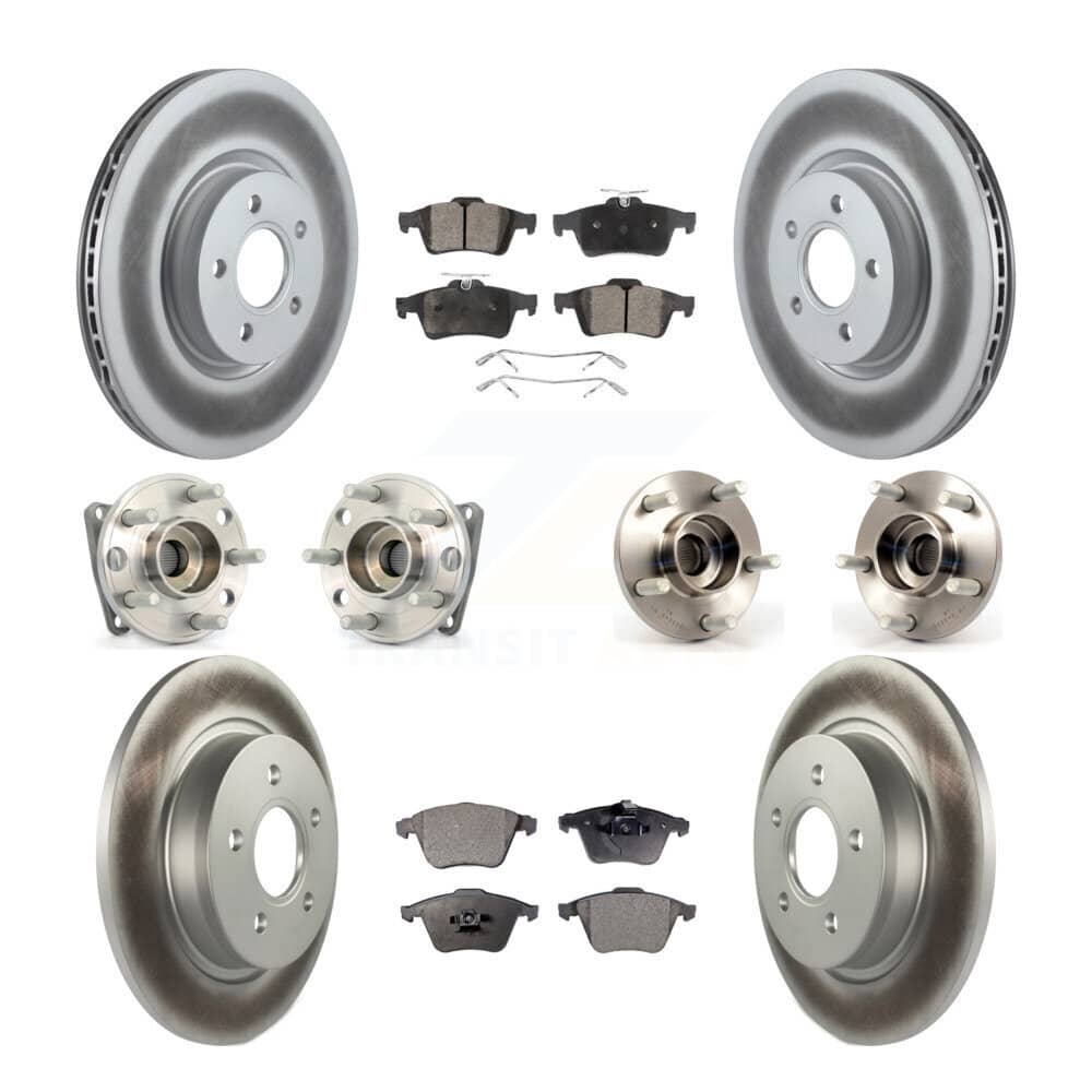 Transit Auto - KBB-114936 - Front and Rear Wheel Bearing and Hub Assembly Kits