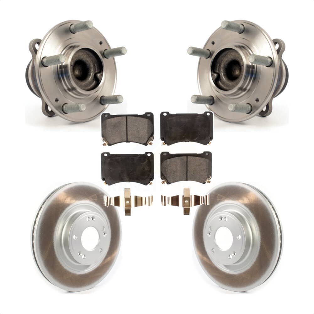 Transit Auto - KBB-114948 - Front Wheel Bearing and Hub Assembly Kits