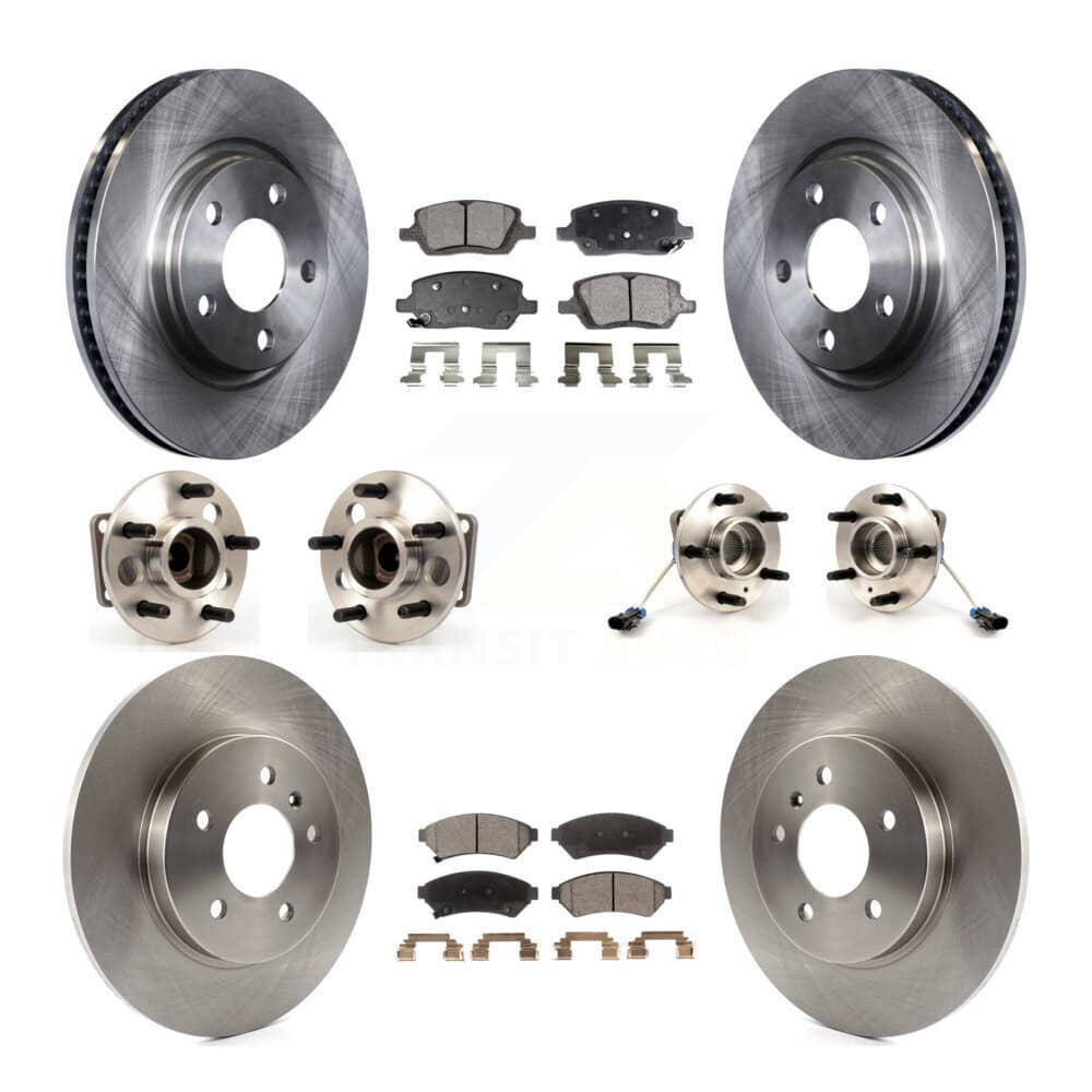 Transit Auto - KBB-115056 - Front and Rear Wheel Bearing and Hub Assembly Kits