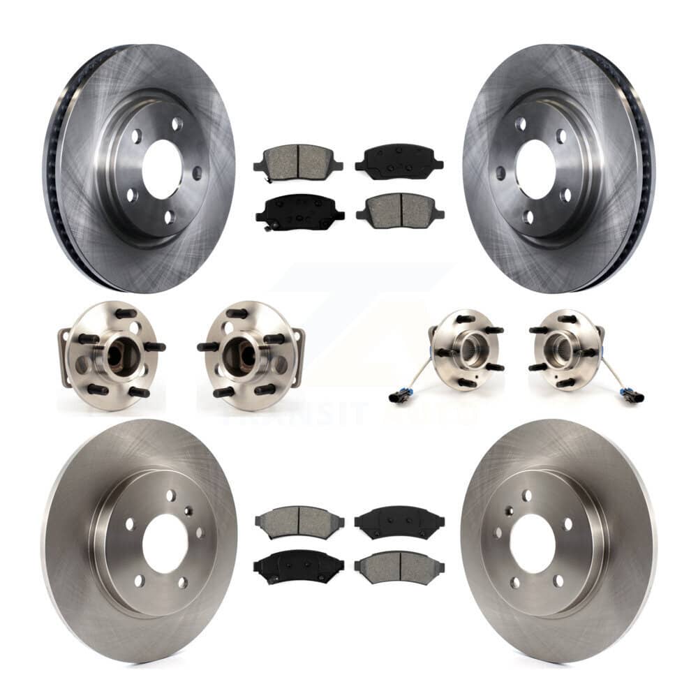 Transit Auto - KBB-115069 - Front and Rear Wheel Bearing and Hub Assembly Kits