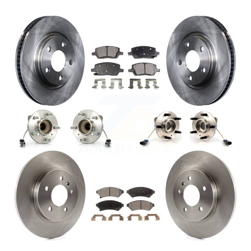 Transit Auto - KBB-115078 - Front and Rear Wheel Bearing and Hub Assembly Kits