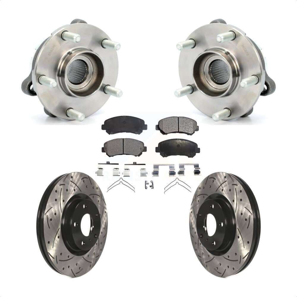 Transit Auto - KBB-115091 - Front Wheel Bearing and Hub Assembly Kits
