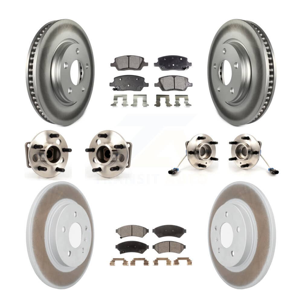 Transit Auto - KBB-115111 - Front and Rear Wheel Bearing and Hub Assembly Kits