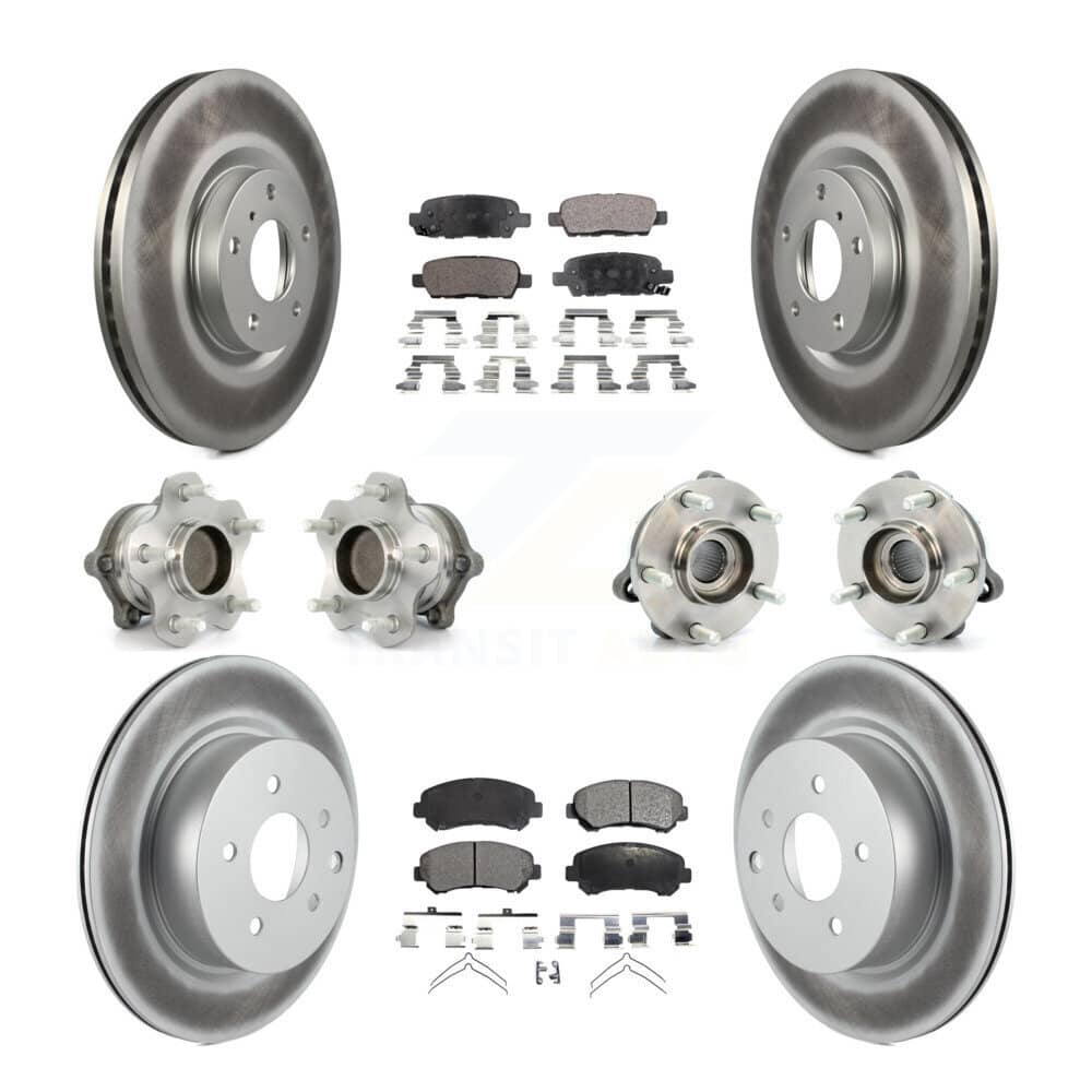 Transit Auto - KBB-115113 - Front and Rear Wheel Bearing and Hub Assembly Kits