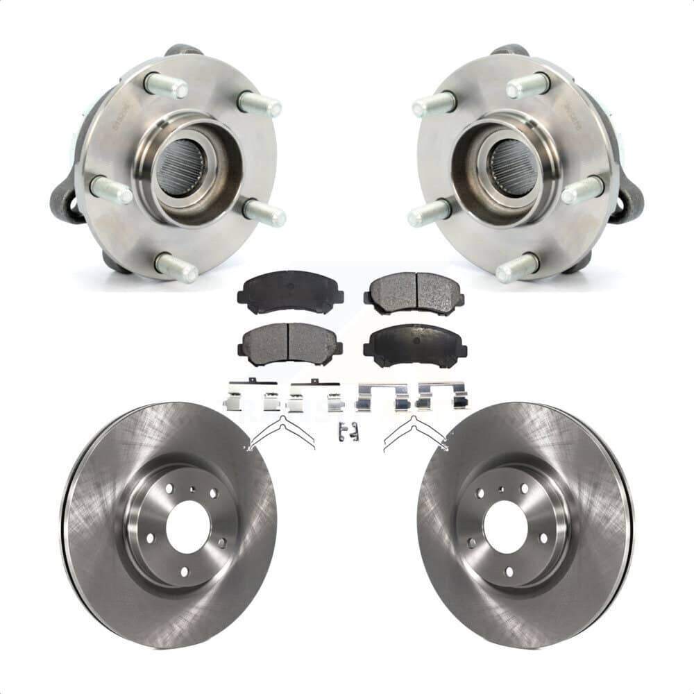 Transit Auto - KBB-115123 - Front Wheel Bearing and Hub Assembly Kits