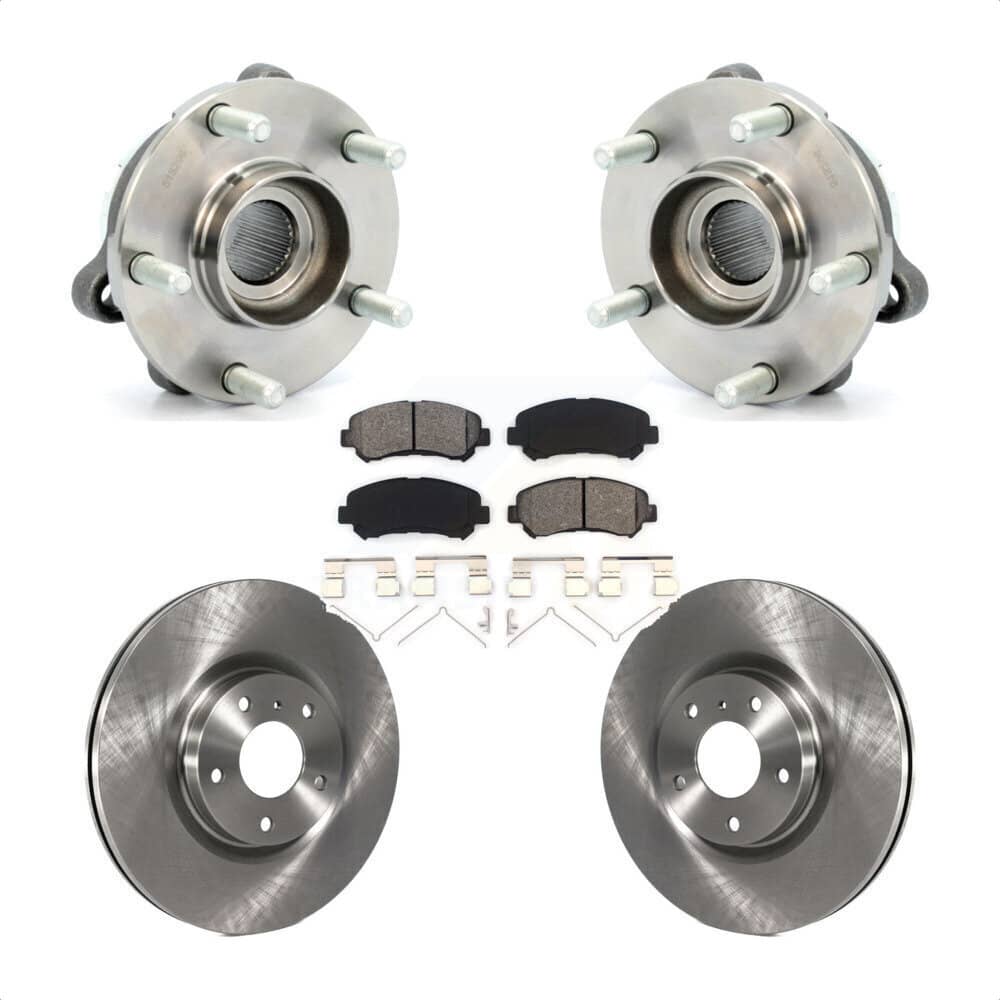Transit Auto - KBB-115125 - Front Wheel Bearing and Hub Assembly Kits