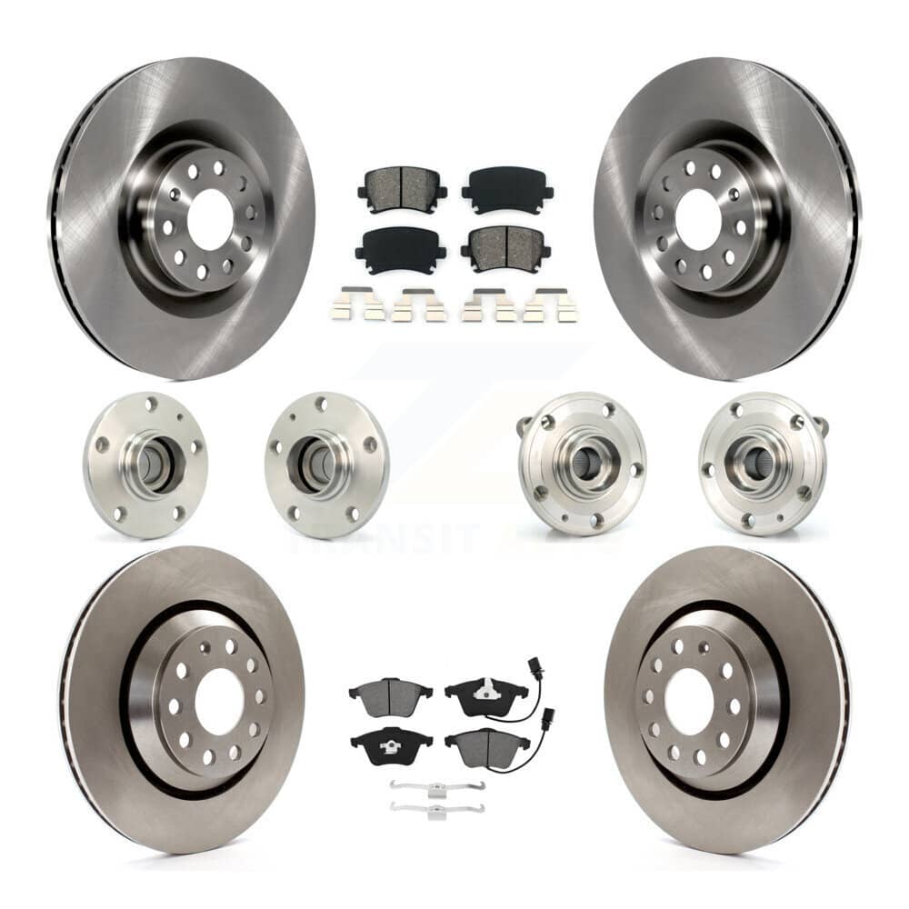 Transit Auto - KBB-115215 - Front and Rear Wheel Bearing and Hub Assembly Kits