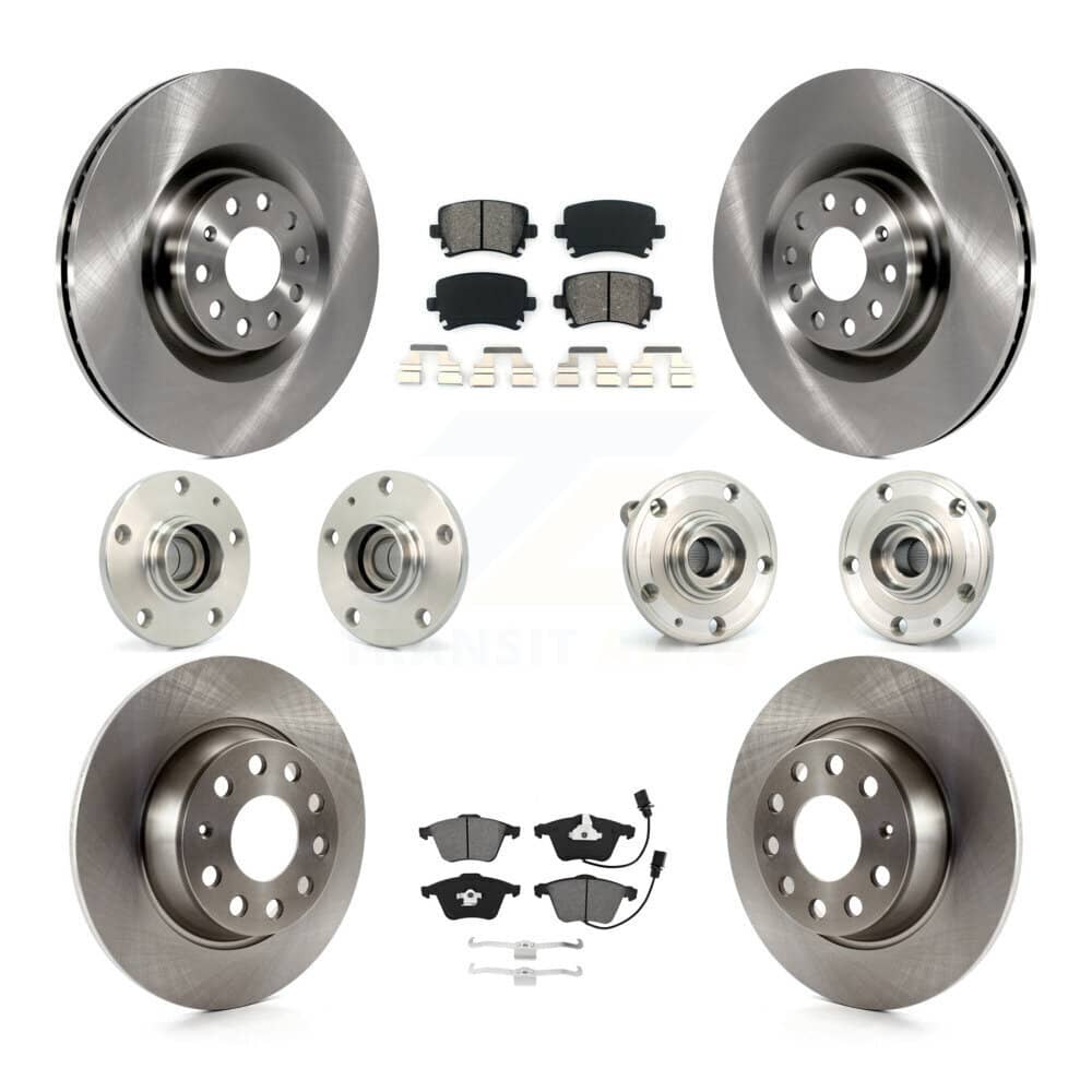 Transit Auto - KBB-115216 - Front and Rear Wheel Bearing and Hub Assembly Kits
