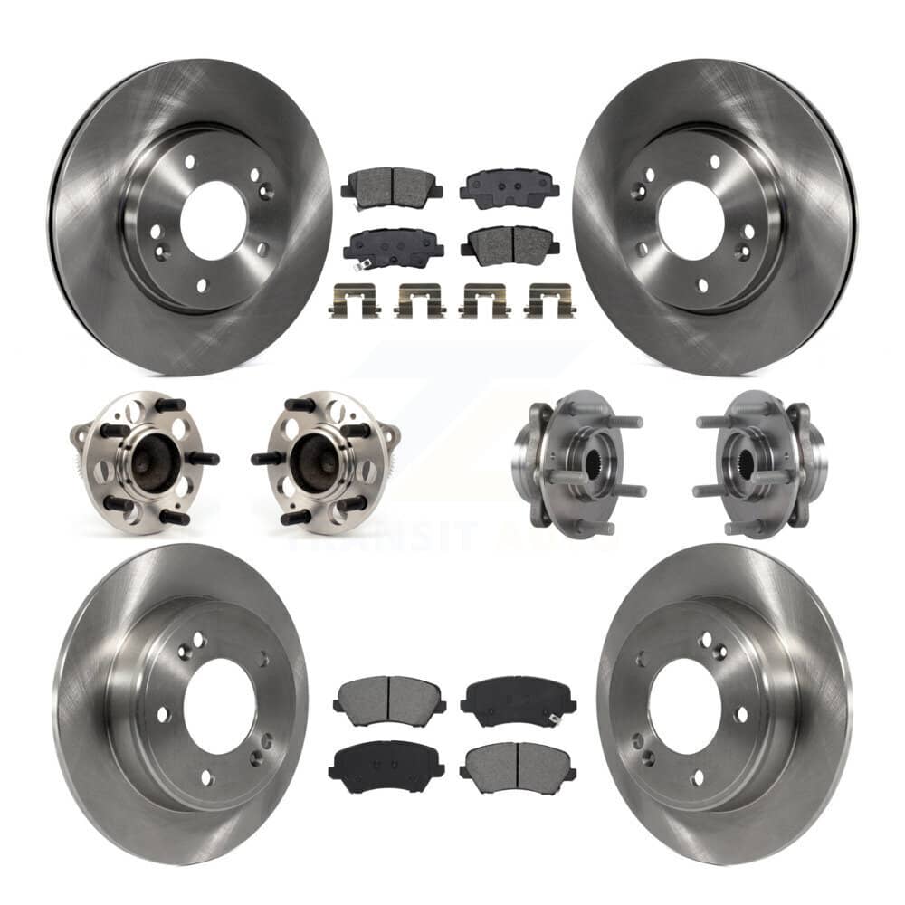 Transit Auto - KBB-115225 - Front and Rear Wheel Bearing and Hub Assembly Kits