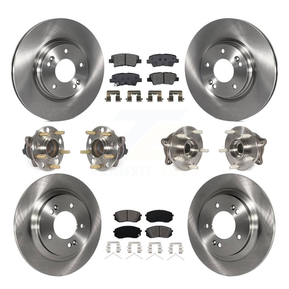 Transit Auto - KBB-115230 - Front and Rear Wheel Bearing and Hub Assembly Kits