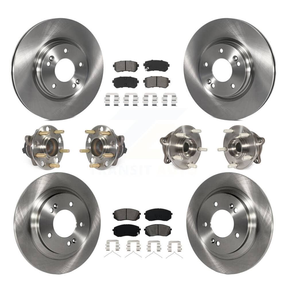 Transit Auto - KBB-115231 - Front and Rear Wheel Bearing and Hub Assembly Kits