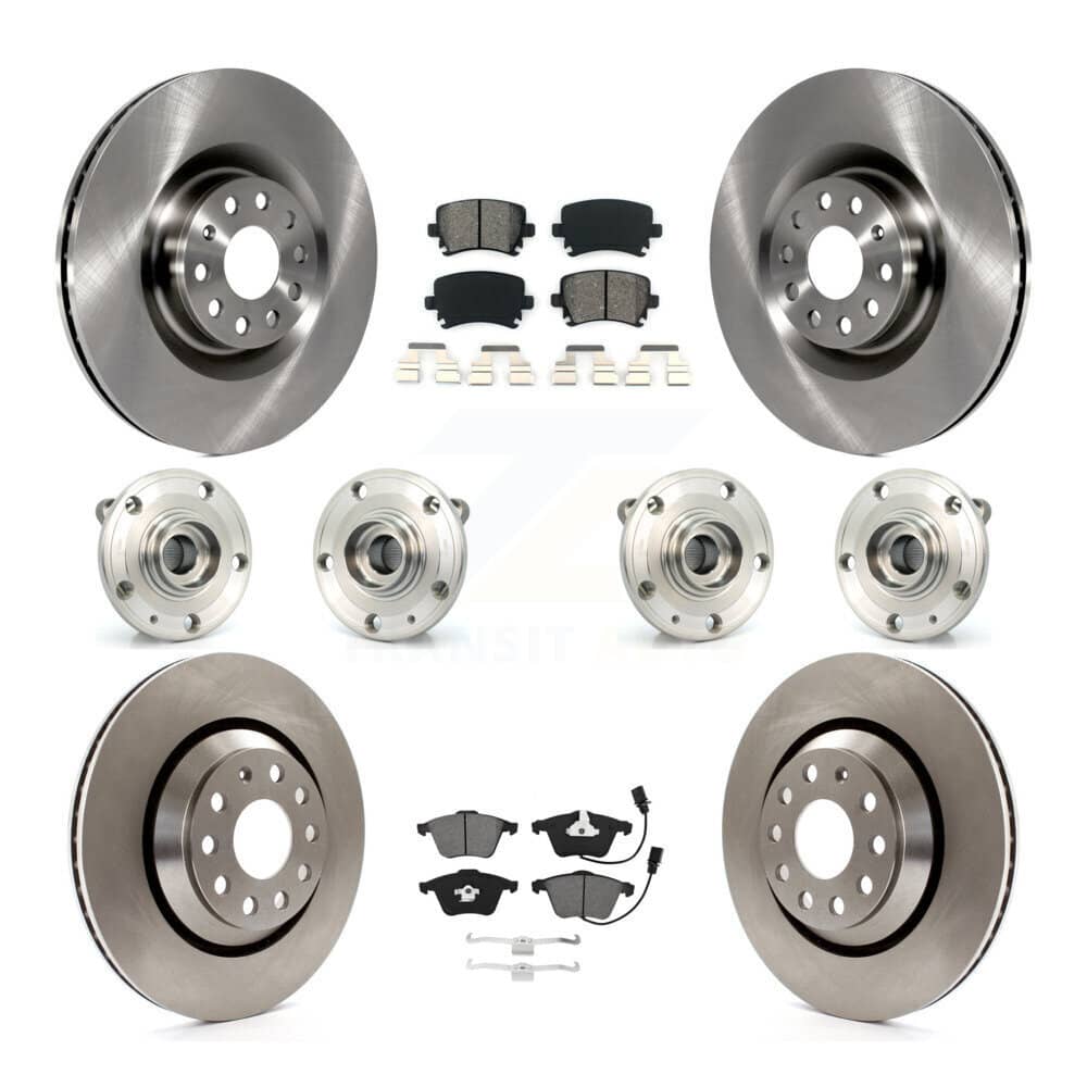 Transit Auto - KBB-115234 - Front and Rear Wheel Bearing and Hub Assembly Kits